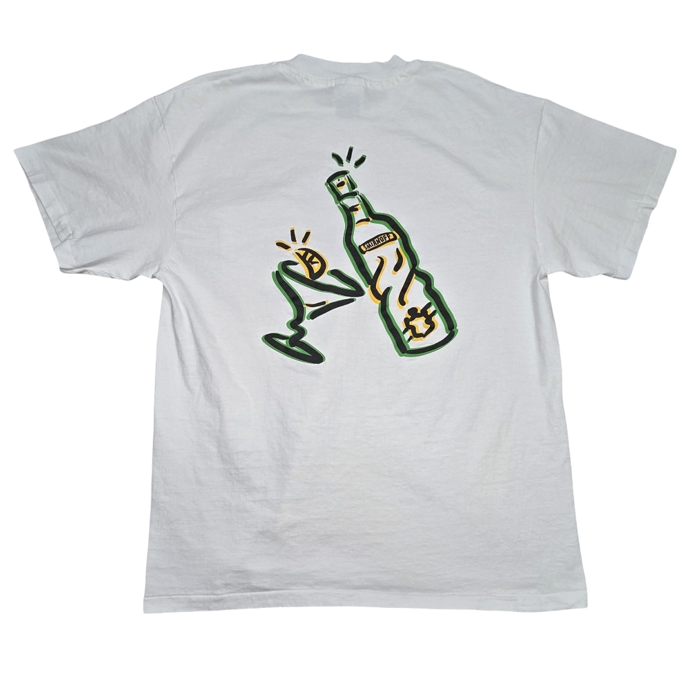 90s Vintage Smirnoff Citrus Twist Vodka Twisted Classics Pocket T Shirt 90s XL